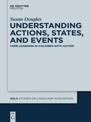 cover image of Understanding Actions, States, and Events